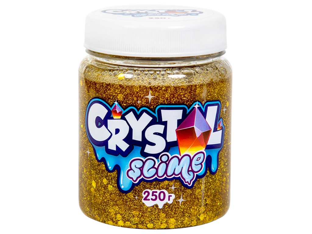 

Слайм Slime Crystal 250g Gold S500-20182, Crystal Slime