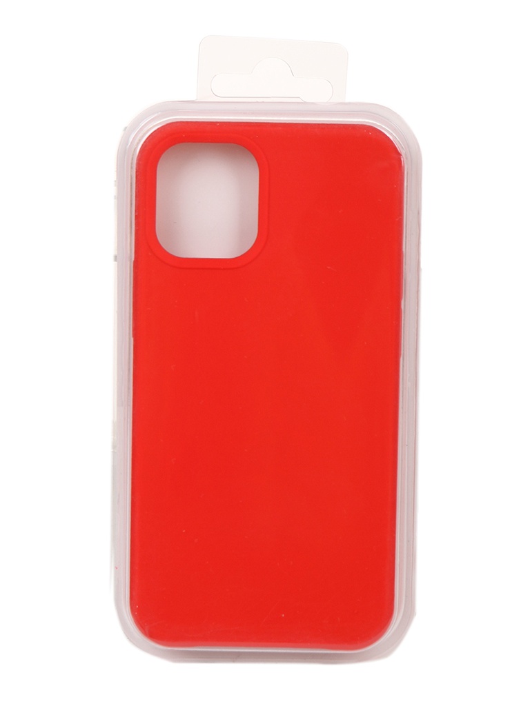 Zakazat.ru: Чехол Innovation для APPLE iPhone 12 Mini Silicone Soft Inside Red 18007