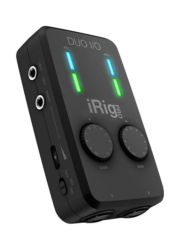 фото Аудиоинтерфейс ik multimedia irig pro duo i/o ip-irig-produoio-in