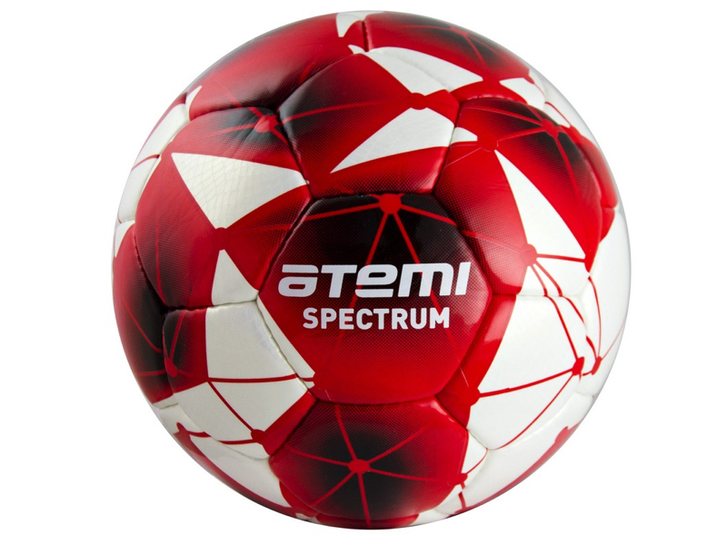 фото Мяч atemi spectrum pu №5 white-red