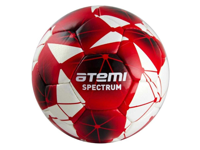 фото Мяч atemi spectrum pu №4 white-red