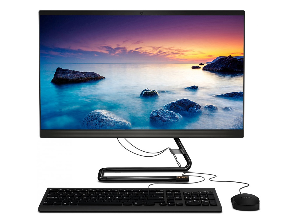 фото Моноблок lenovo ideacentre a340-24iwl f0e800mrrk (intel core i3-10110u 2.1 ghz/16384mb/512gb ssd/dvd-rw/intel uhd graphics/wi-fi/bluetooth/cam/23.8/1920x1080/windows 10 home 64-bit)