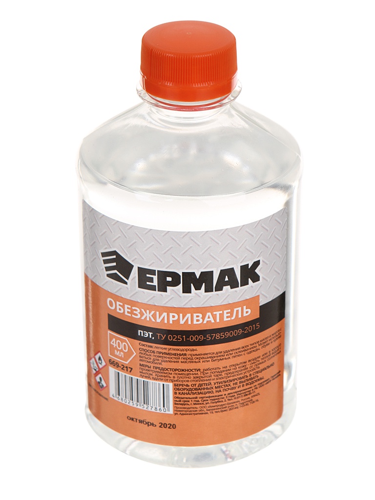 фото Обезжириватель ермак 400ml пэт 669-217