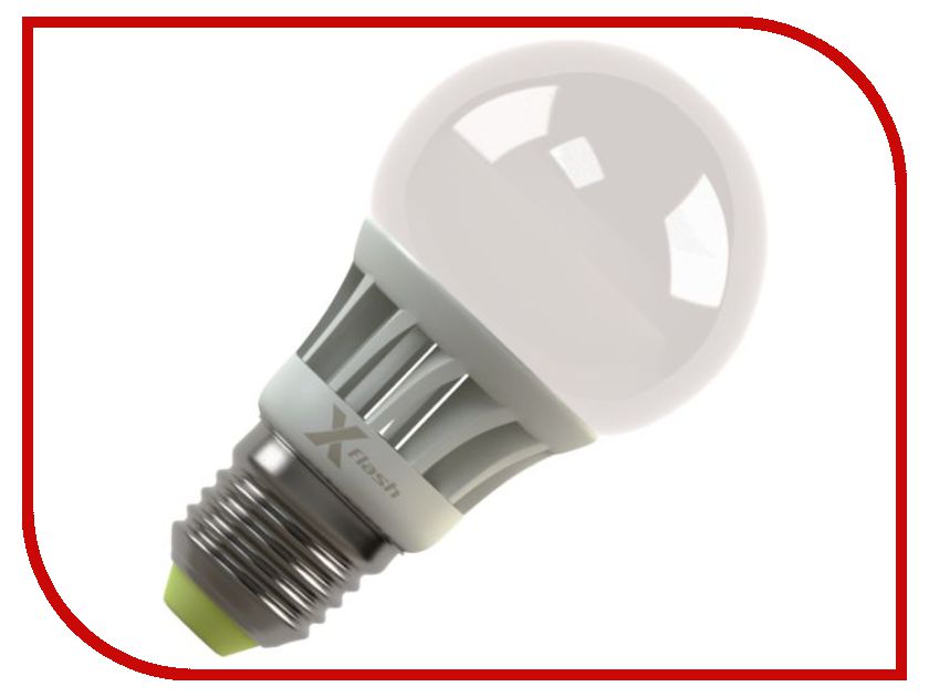 

Лампочка X-flash Globe XF-BF-E27-4W-3K-220V желтый свет, матовая 42951, 42951