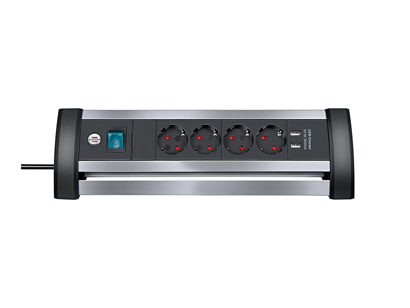 

Удлинитель Brennenstuhl Alu-Office-Line 4 Sockets 1.8m 1394000534, 1394000534