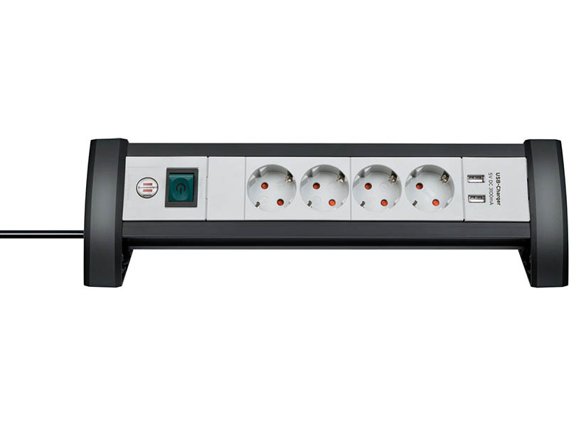 фото Удлинитель brennenstuhl premium-office-line 4 sockets 2xusb 1.8m 1156250534