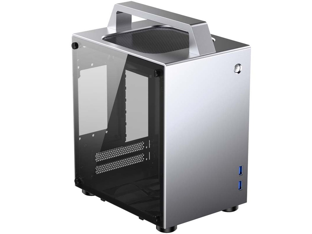 

Корпус Jonsbo T8 без БП Tempered Glass Silver, T8