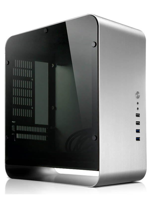 

Корпус Jonsbo UMX1W без БП Tempered Glass Silver, UMX1W