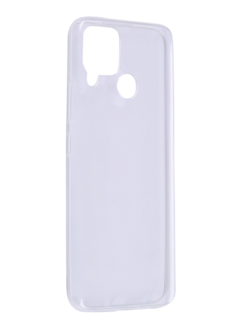 фото Чехол zibelino для realme c15 ultra thin case transparent zutc-rlm-c15-wht