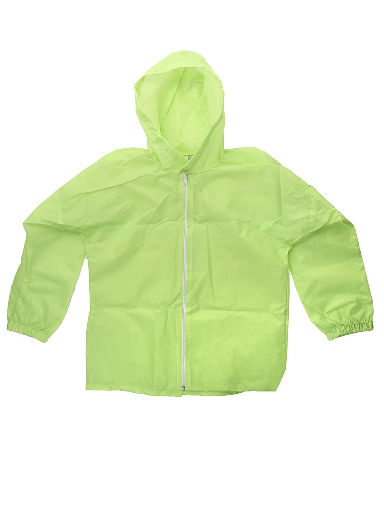 фото Куртка-ветровка детская русский дождевик промо рост 122-134cm yellow fluor