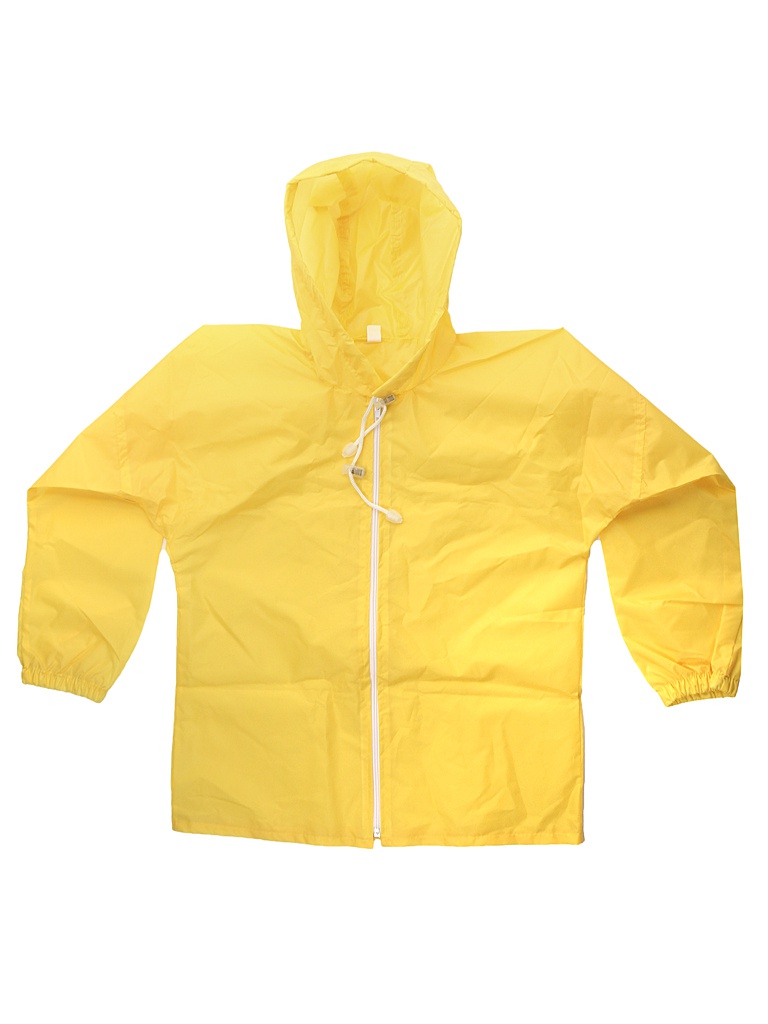 фото Куртка-ветровка детская русский дождевик промо рост 122-134cm yellow