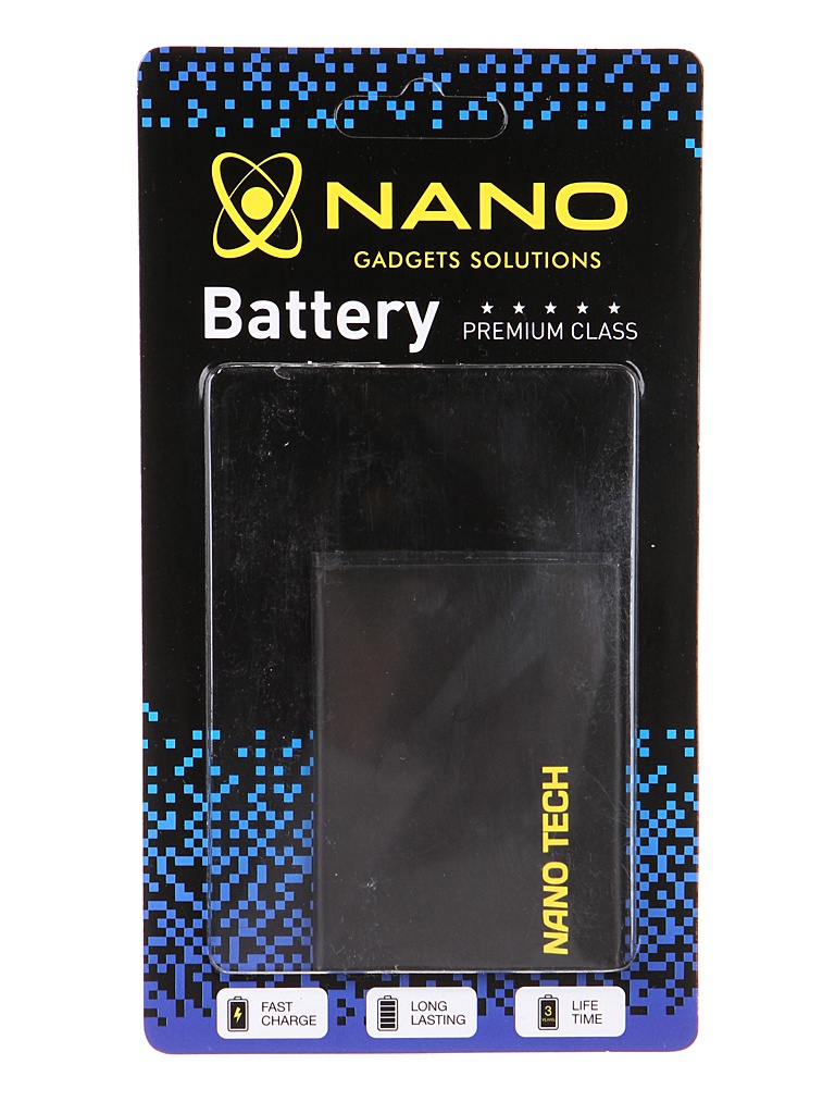 фото Аккумулятор nano tech (схожий с bl 8601) 1650mah для fly iq4505