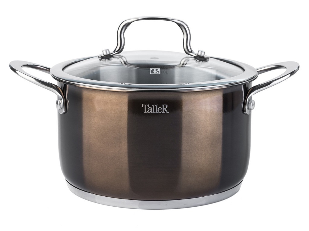 

Кастрюля TalleR Брауни 20cm 3.6L TR-17293, TR-17293