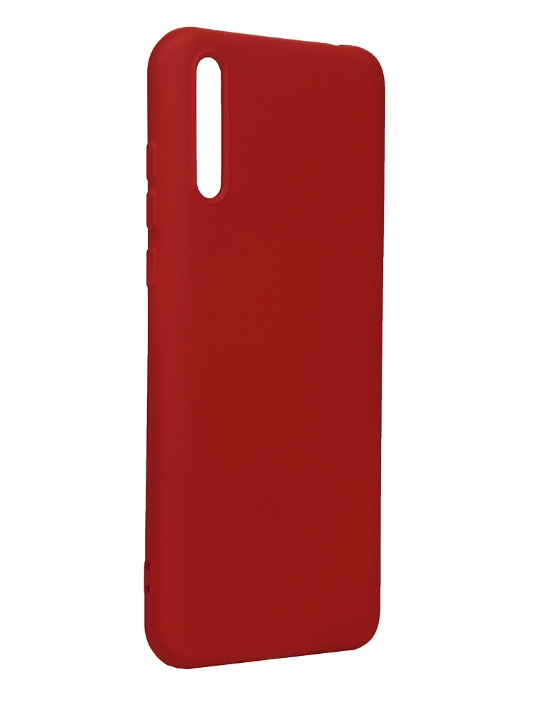 Zakazat.ru: Чехол DF для Huawei Y8p Silicone Red hwOriginal-16