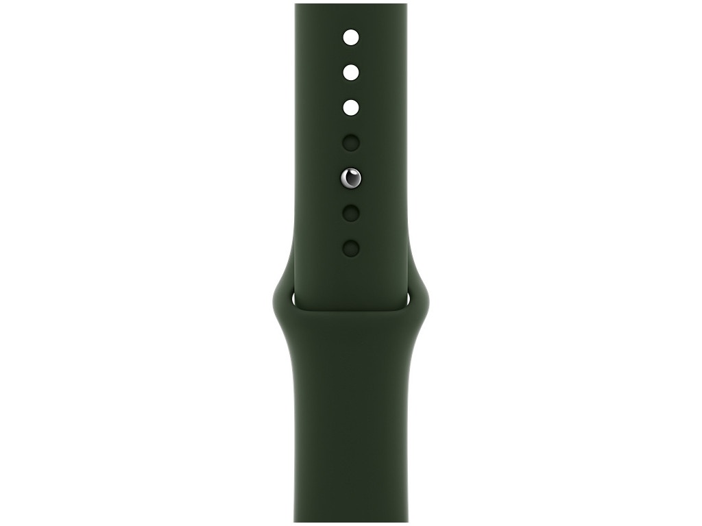 фото Аксессуар ремешок apple watch series 3 / 4 / 5 / 6 / se 44mm sport band cypriot green mg433zm/a