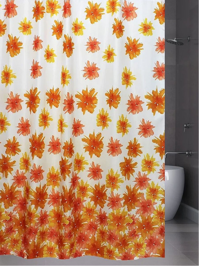 фото Шторка bath plus blaze flowers 180x180cm ch-13456