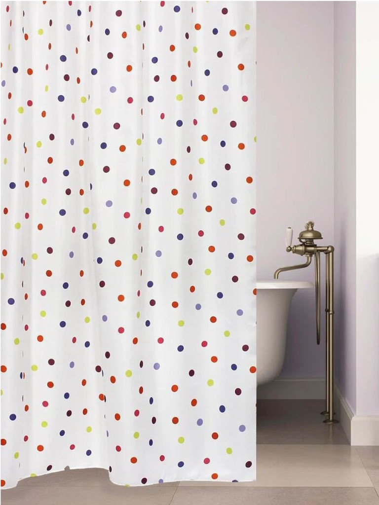 фото Шторка bath plus fun confetti 180х200cm ch18153