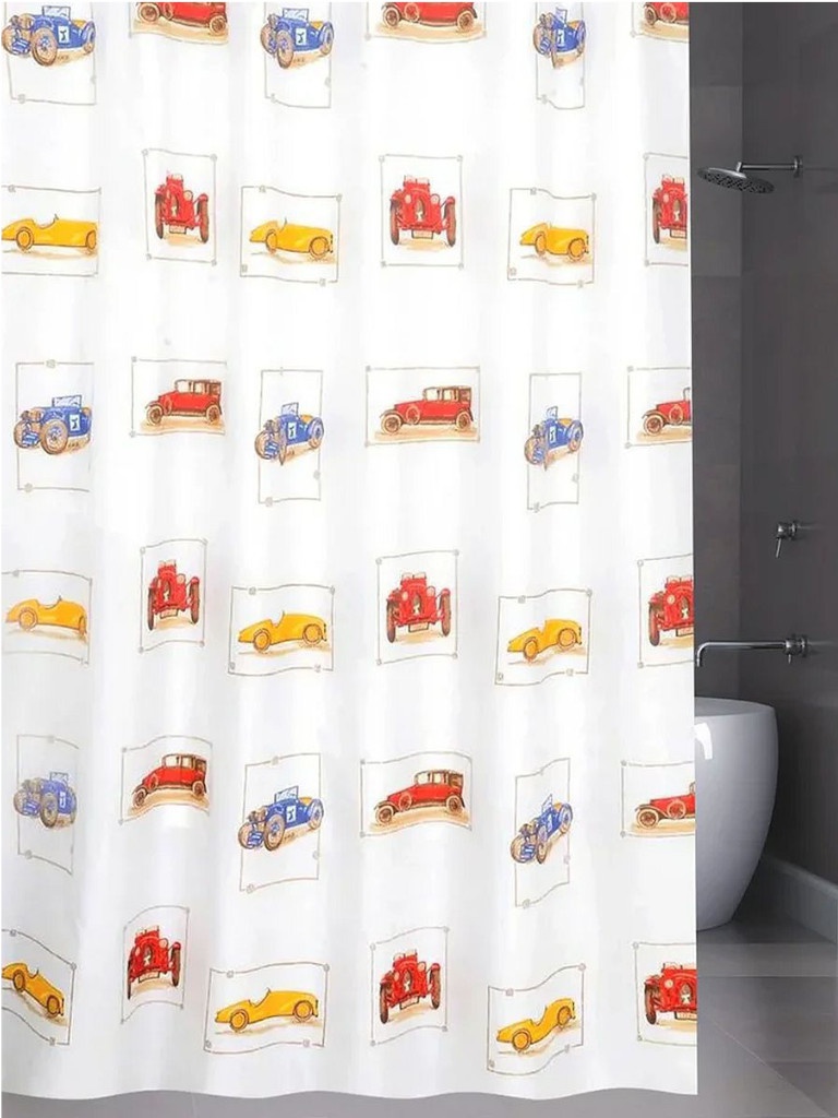 

Шторка Bath Plus Cars 180х200cm ch17004, ch17004