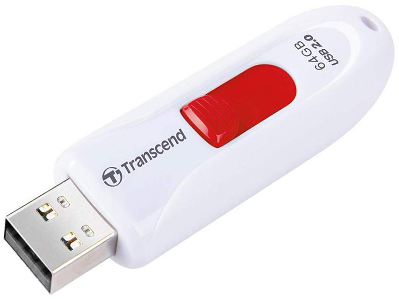 

USB Flash Drive 64Gb - Transcend Jetflash 590 TS64GJF590W, Jetflash 590