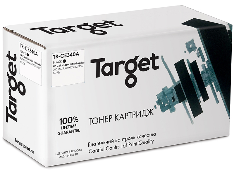 

Картридж Target TR-CE340A Black для HP LJ Enterprise 700 M775dn/M775f/M775z/M775z, TR-CE340A
