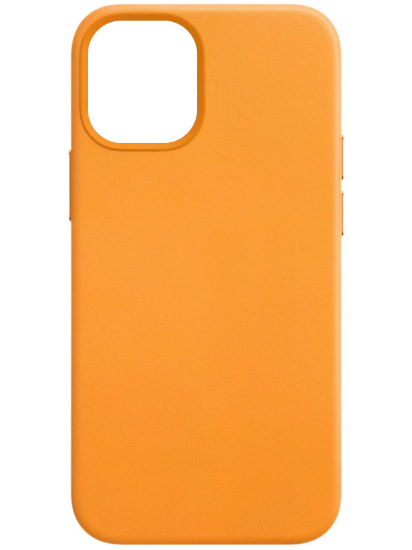 

Чехол для APPLE iPhone 12 / 12 Pro Leather Case with MagSafe California Poppy MHKC3ZE/A, MHKC3ZE/A