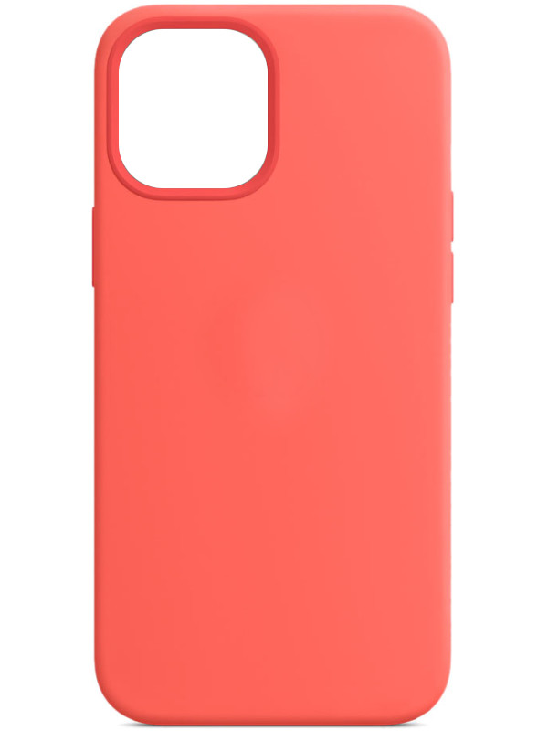 фото Чехол для apple iphone 12 pro max silicone case with magsafe pink citrus mhl93ze/a