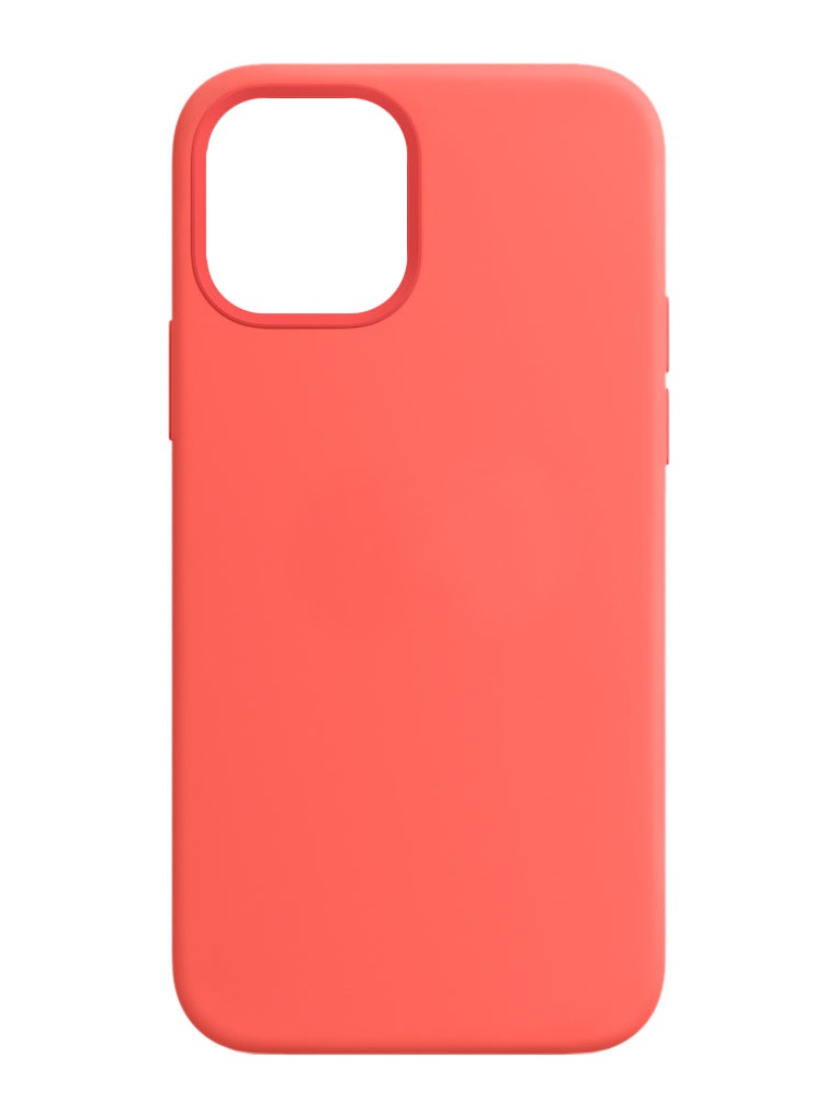 фото Чехол для apple iphone 12 / 12 pro silicone case with magsafe pink citrus mhl03ze/a
