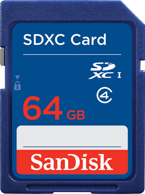 

Карта памяти 64Gb - Sandisk - Secure Digital XC Class 4 SDSDB-064G-B35, SDSDB-064G-B35