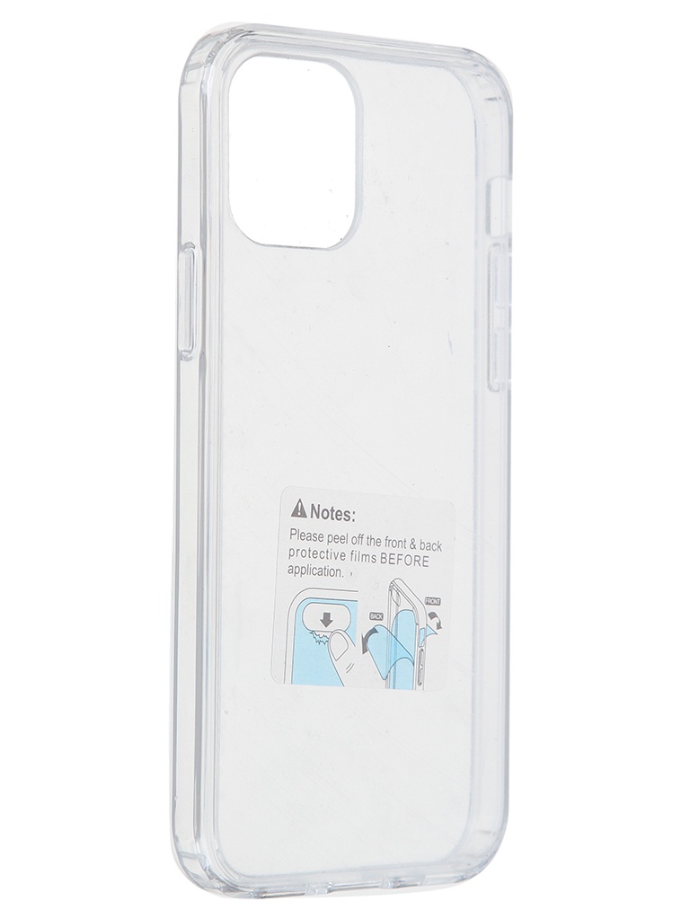 

Чехол LuxCase для APPLE iPhone 12 / 12 Pro TPU+PC 2mm Transparent 63105, 63105
