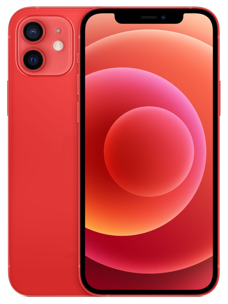 Zakazat.ru: Сотовый телефон APPLE iPhone 12 64Gb Red MGJ73RU/A