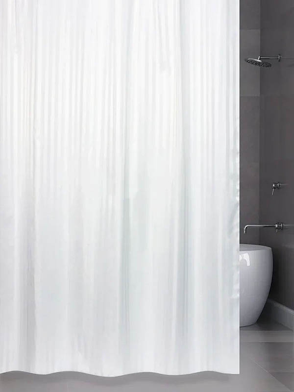 

Шторка Bath Plus Hilton 180x200cm White SKH-01, Hilton