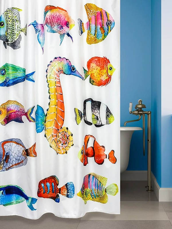 

Шторка Bath Plus Gorgeous Fisg II 180х180cm ch-21294, ch-21294