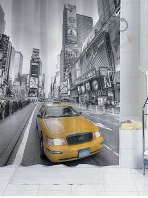 

Шторка Bath Plus Yellow Taxi 180x200cm DSP3012, DSP3012