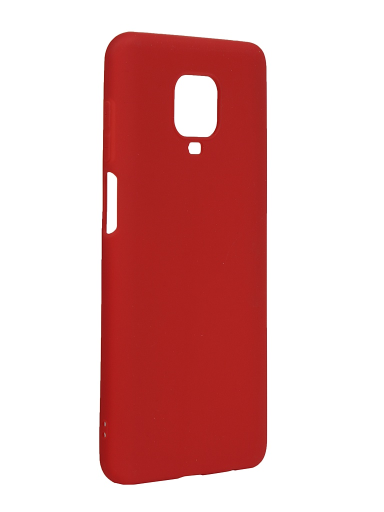 

Чехол Neypo для Xiaomi Redmi Note 9S/9 Pro Silicone Soft Matte Red NST17163, NST17163