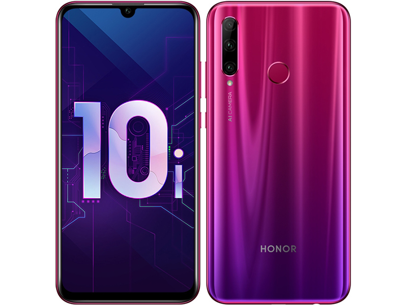 

Сотовый телефон HONOR 10i 6/128GB Phantom Red, HRY-LX1T