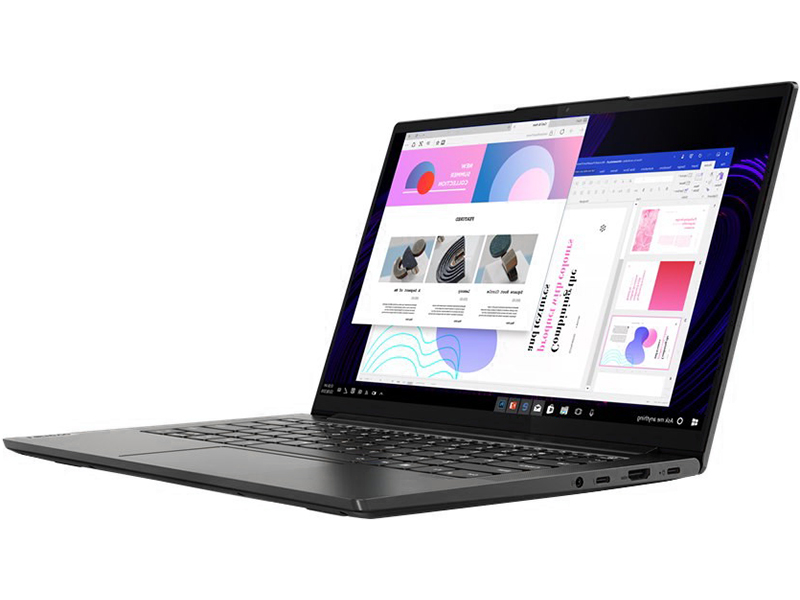 фото Ноутбук lenovo yoga slim 7 14iil05 82a10087ru (intel core i5-1035g4 1.1ghz/16384mb/512gb ssd/intel iris plus/wi-fi/bluetooth/cam/14/1920x1080/touchscreen/windows 10 64-bit)