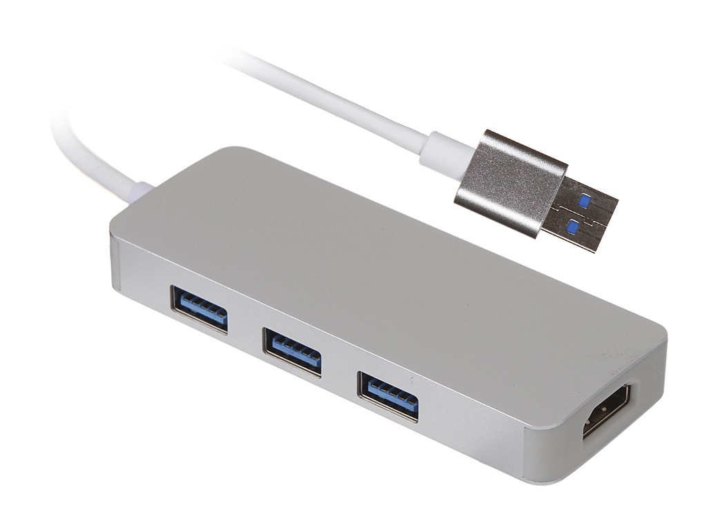 фото Хаб usb palmexx 4в1 usb 3.0 - hdmi+3xusb 3.0 px/hub-020