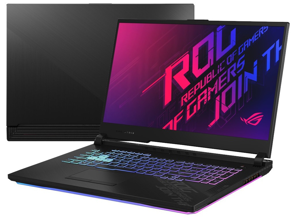 фото Ноутбук asus rog strix g17 g712lu-ev019 90nr03b1-m02570 (intel core i7-10750h 2.6 ghz/16384mb/512gb ssd/nvidia geforce gtx 1660ti 6144mb/wi-fi/bluetooth/17.3/1920x1080/no os)