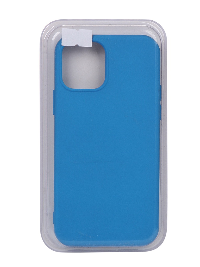 Чехол Innovation для APPLE iPhone 12 Pro / 12 Silicone Soft Inside Blue 18044