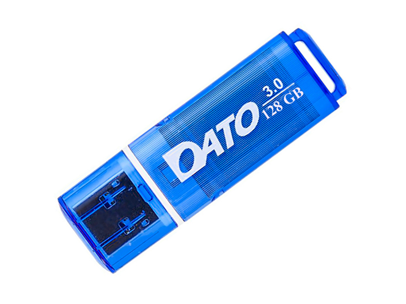 

USB Flash Drive 128Gb - Dato DB8002U3 USB 3.0 Blue DB8002U3B-128G, DB8002U3B-128G