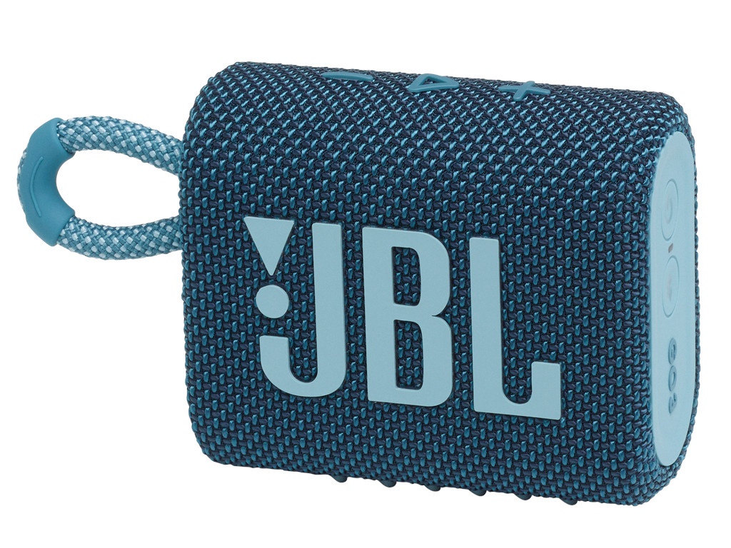 Колонка JBL Go 3 Blue портативная колонка wiwu p40 mini blue