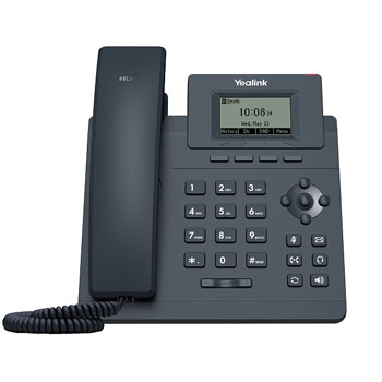 VoIP оборудование Yealink SIP-T30P LCD-экран, конференция до 5-х участников, PoE voip телефон yealink sip t31