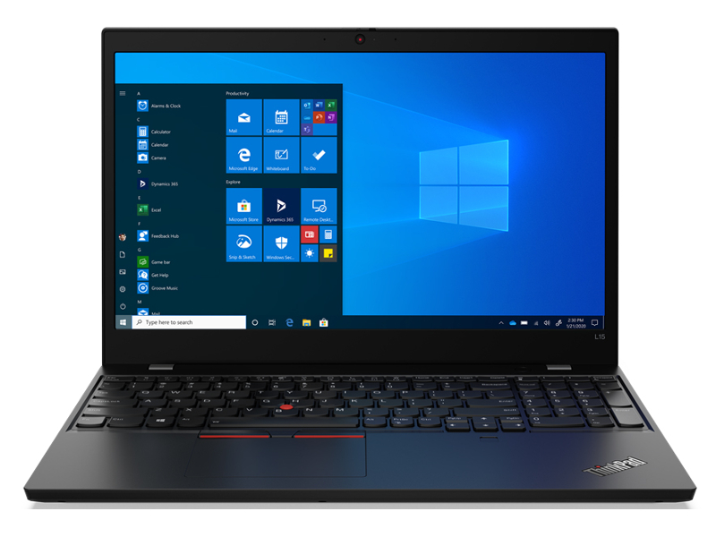 фото Ноутбук lenovo thinkpad l15 g1 t 20u3000prt (intel core i7-10510u 1.8 ghz/8192mb/256gb ssd/intel uhd graphics/wi-fi/bluetooth/cam/15.6/1920x1080/windows 10 pro 64-bit)