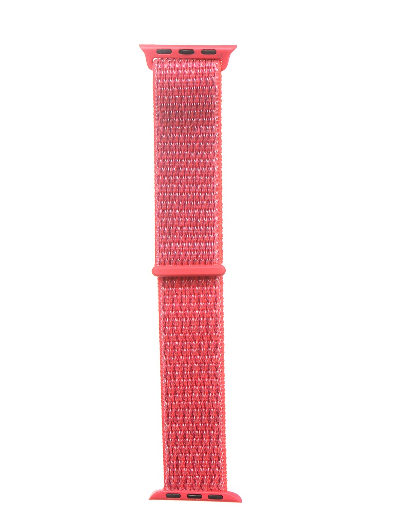 фото Аксессуар ремешок bruno для apple watch 38/40mm nylon light red b21133