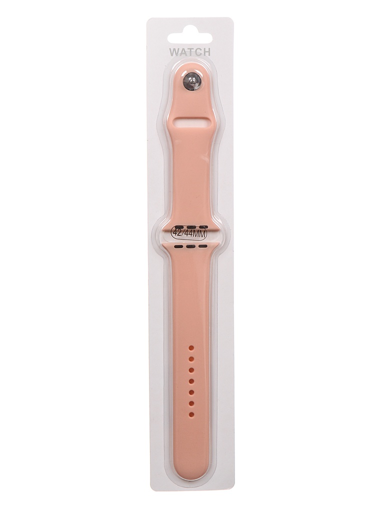 фото Аксессуар ремешок bruno для apple watch 42/44mm silicone m/l peach b68696