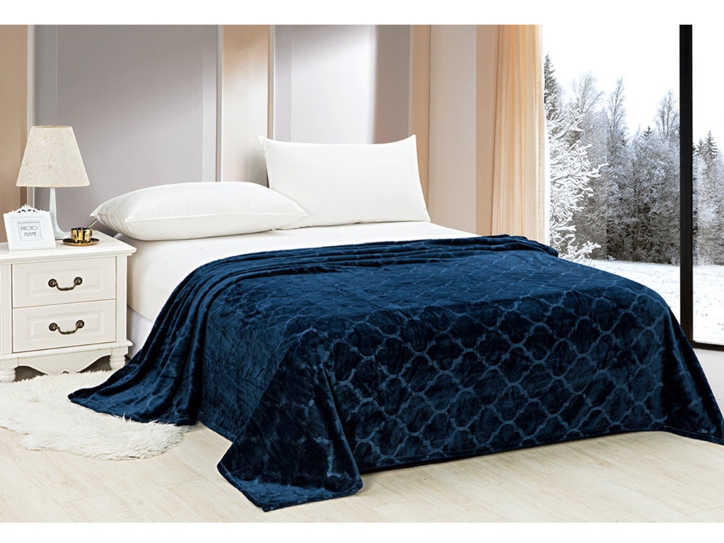 

Покрывало Sova&Javoronok 180x200cm Blue Plum 27030118538, 27030118538