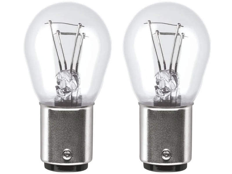 фото Лампа osram p21/5w 12v-21/5w (bay15d) ultra life 2шт 7528ult-02b