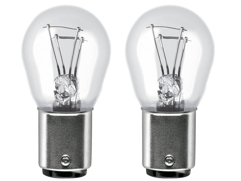 фото Лампа osram p21/5w 12v-21/5w (bay15d) 2шт 7528-02b