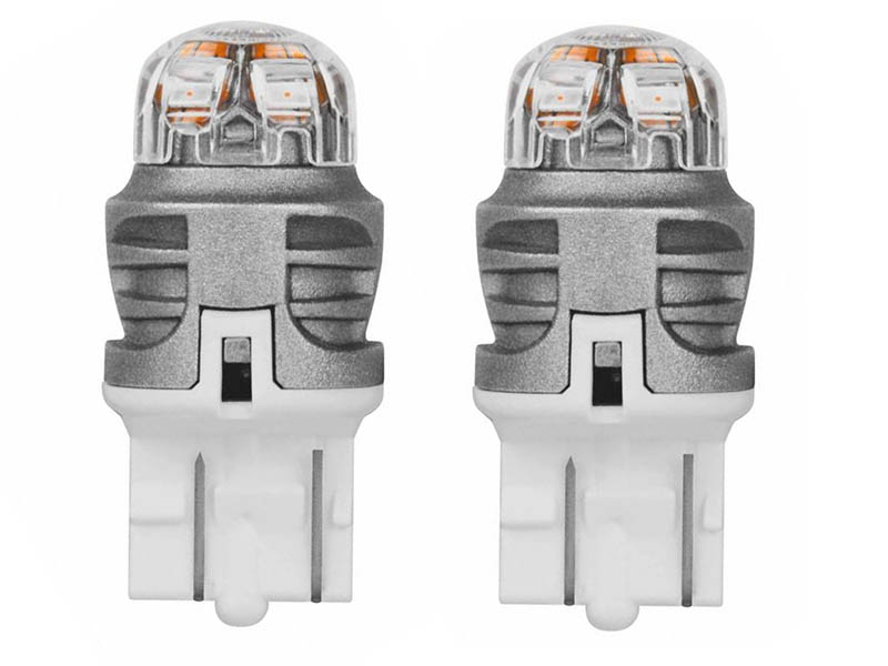 фото Лампа osram w21/5w 12v-led 1.5w (w3x16q) amber 2шт 7915ye-02b