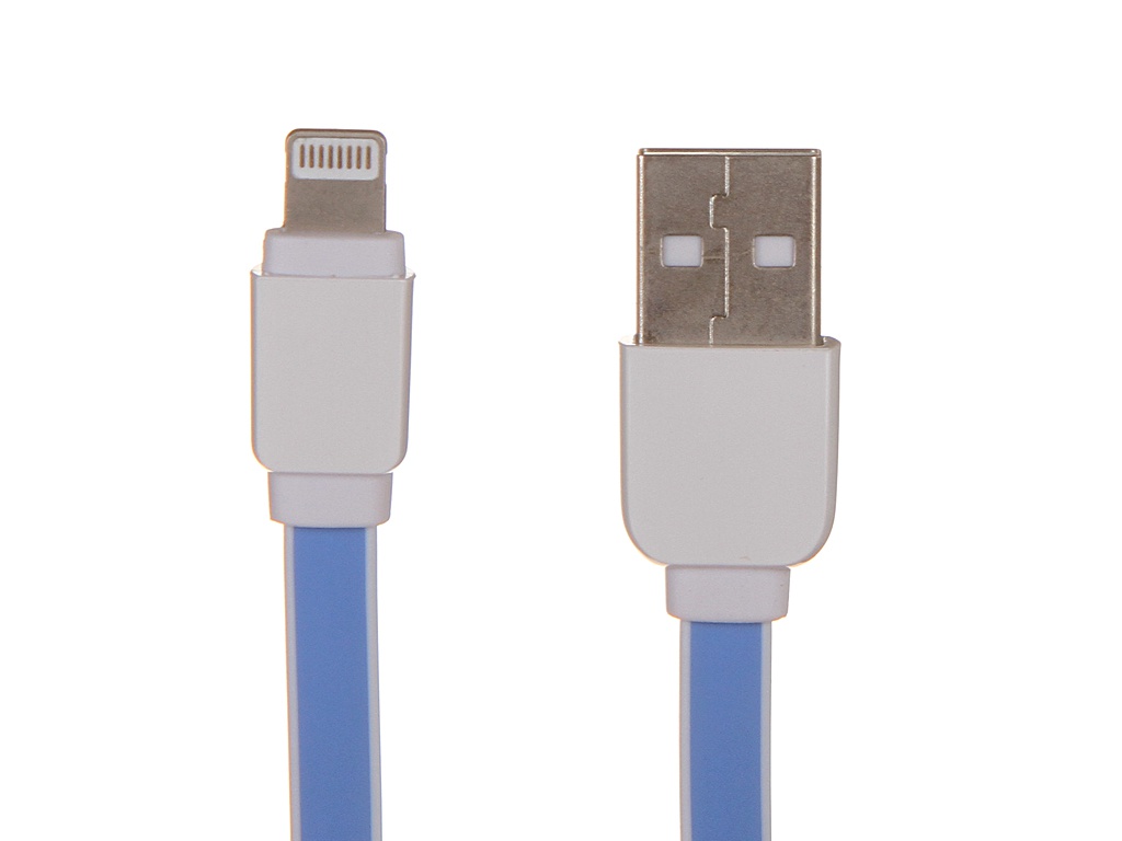 фото Аксессуар ldnio xs-07 usb - lightning 2.1a 1m blue ld_b4533